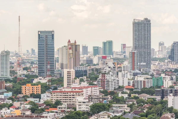 Bangkok Thailand Mei 2017 Cityscape Gebouw Van Stad Overdag Uit — Stockfoto