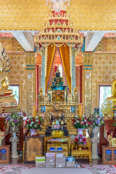 Ang Thong Tailândia Junho 2017 Estátua Buda Templo Budista Wat — Fotografia de Stock