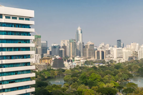 Bangkok Tayland Şubat 2016 Cityscape Binadan Şehrin Gündüz Gökdelen Bangkok — Stok fotoğraf