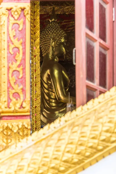 Ang Thong Thailand Juni 2017 Buddha Statue Buddhistischen Tempel Wat — Stockfoto
