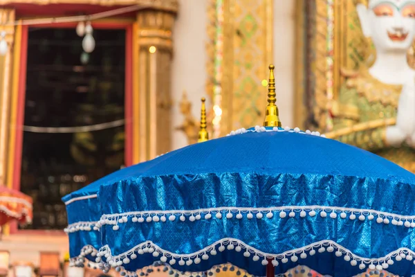 Ceremonia Ordenación Ritual Monje Budista Tailandés Para Cambiar Hombre Monje — Foto de Stock