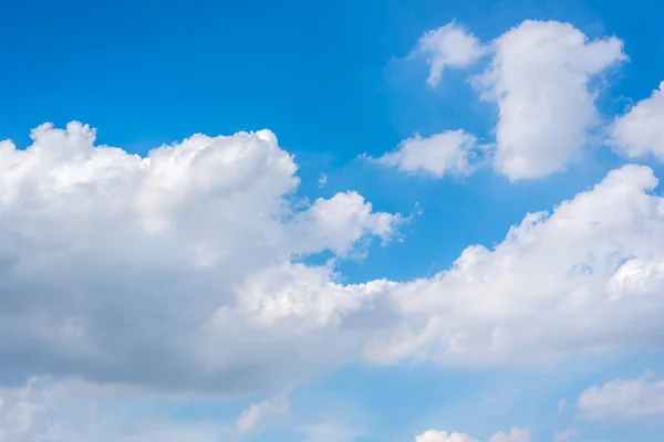 Nuvoloso Del Cielo Naturale Con Cielo Blu Nuvole Bianche Nel — Foto Stock