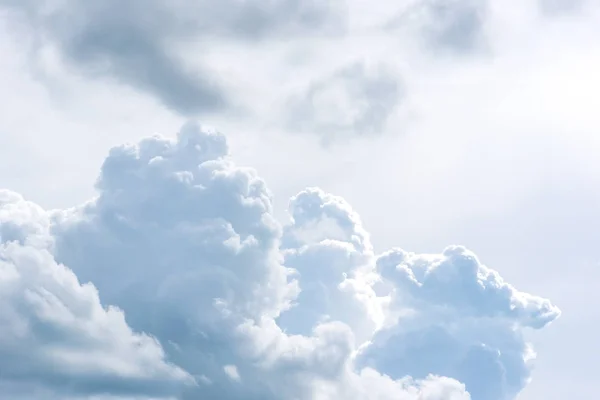 Wolk Van Natuurlijke Hemel Met Blauwe Lucht Witte Wolken Lucht — Stockfoto