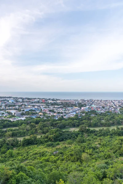 Prachuap Khiri Khan Thaiföld 2017 Június Városkép Nézet Mountain Hua — Stock Fotó