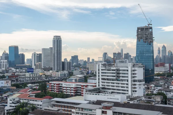 Bangkok Thailand Mei 2018 Cityscape Gebouw Van Stad Overdag Uit — Stockfoto