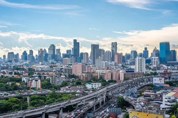 Bangkok Tailandia Mayo 2018 Paisaje Urbano Construcción Ciudad Durante Día —  Fotos de Stock