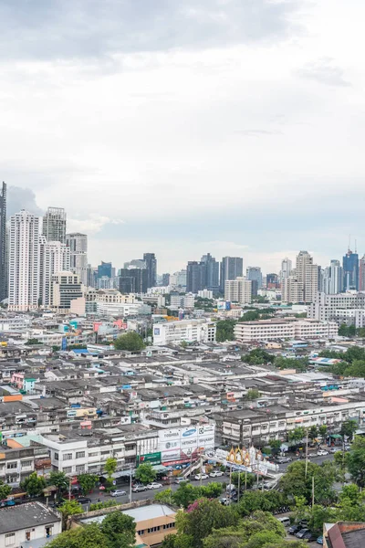 Bangkok Thailand Mei 2018 Cityscape Gebouw Van Stad Storm Wolken — Stockfoto