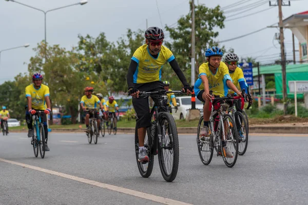 Ang Thong Tailandia Diciembre 2018 Evento Bike Rak 2018 Carretera — Foto de Stock
