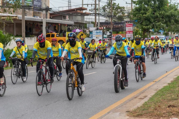 Ang Thong Tailandia Diciembre 2018 Evento Bike Rak 2018 Carretera — Foto de Stock