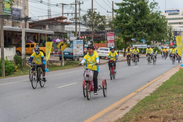 Ang Thong Tailandia Diciembre 2018 Evento Bike Rak 2018 Carretera — Foto de Stock