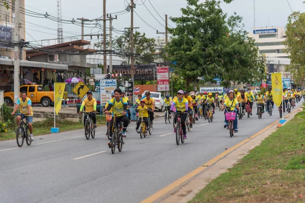 Ang Thong Tailandia Diciembre 2018 Evento Bike Rak 2018 Carretera — Foto de Stock