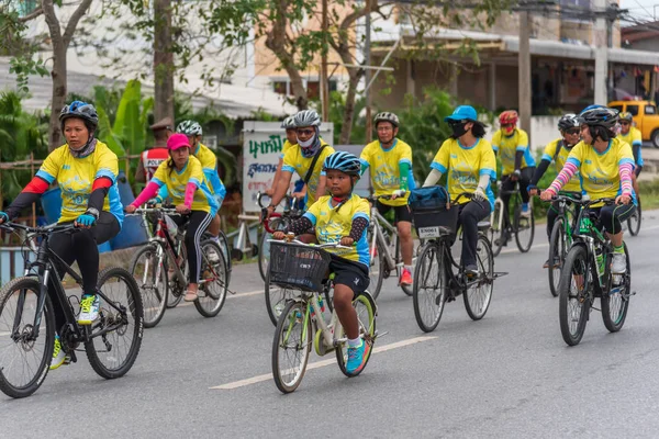 Ang Thong Tailandia Diciembre 2018 Evento Bike Rak 2018 Carretera — Foto de Stock