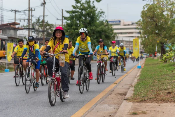 Ang Thong Tailandia Diciembre 2018 Evento Bike Rak 2018 Carretera — Foto de Stock