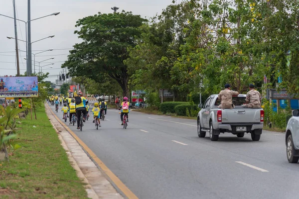 Ang Thong Thailand Dezember 2018 Bike Rak 2018 Event Bypass — Stockfoto