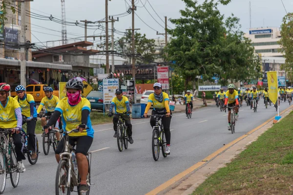 Ang Thong Tailandia Diciembre 2018 Evento Bike Rak 2018 Carretera — Foto de Stock