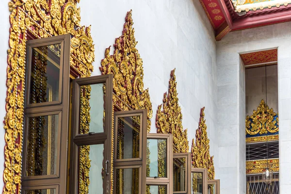 Wat Bowonniwet Vihara no distrito de Phra Nakhon — Fotografia de Stock