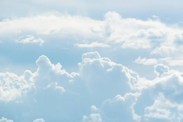 Cloudscape Of Natural Sky With Blue Sky And White Clouds In The Sky Use For Wallpaper Background Sunlight Clear Stock Photo