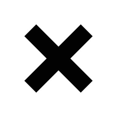 Çapraz Simge. Simgeyi iptal et. Simgeyi kapat