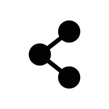 İşaret simgesini paylaş. Vektör web tasarımı