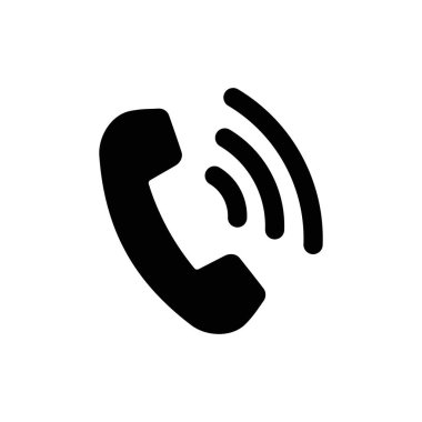 Cep telefonu vektör simgesi. Telefon arama ikonu. Telefon ikonu çalıyor. Modern ikon cep telefonu. Web tasarımı için cep telefonu simgeleri