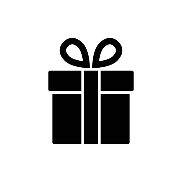 Illustration av gåva box ikon o bakgrund. Julklapp ikon illustration vektor symbol. Presentförpackning ikon. Förpackning i presentförpackning, vektor eps 10 - box ikon — Stock vektor