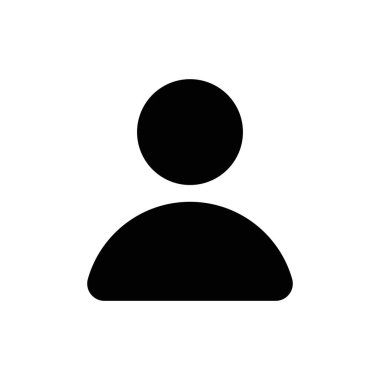 Kullanıcı Simgesi. Vektör insanlar simgesi. Profil vektör simgesi. Kişi illüstrasyonu. İş Kullanıcı Simgesi. Kullanıcılar Grubu sembolü. Erkek kullanıcı simgesi