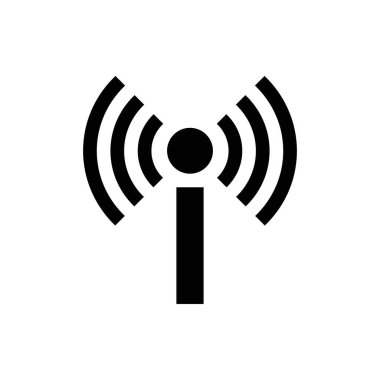 Wi Fi Simgesi, Kablosuz Simge. Wi fi sinyal işareti modern web simgesi. Wi Fi ağ simgesi.