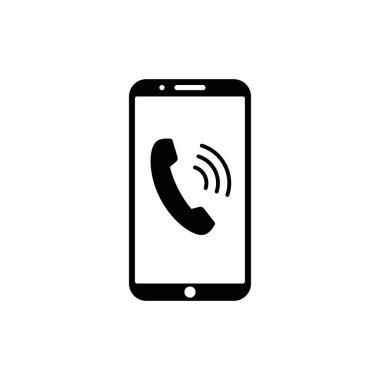 Resim Telefon Hücre Simgesi. Akıllı Telefon simgesi