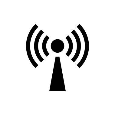 Wi Fi Simgesi, Kablosuz Simge. Wi fi sinyal işareti modern web simgesi. Wi Fi ağ simgesi.