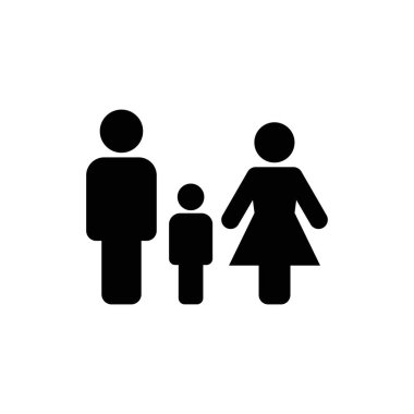 Aile Simgesi Vektörü. Vektör web tasarımı