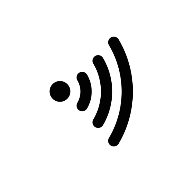 Wi-Fi Icon, Wireless Icon. Wi-Fi-Signal Zeichen modernes Web-Symbol. Symbol für das WLAN-Netzwerk. — Stockvektor