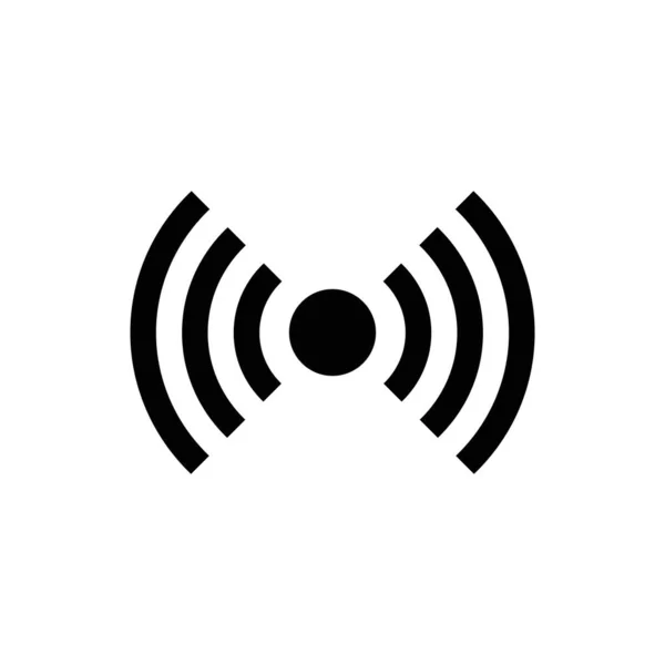 Icona Wi Fi, Icona wireless. Segnale Wi-Fi moderna icona web segno. Icona della rete Wi Fi. — Vettoriale Stock