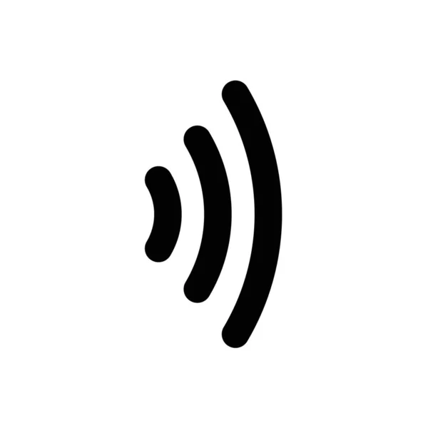 Wi-Fi Icon, Wireless Icon. Wi-Fi-Signal Zeichen modernes Web-Symbol. Symbol für das WLAN-Netzwerk. — Stockvektor