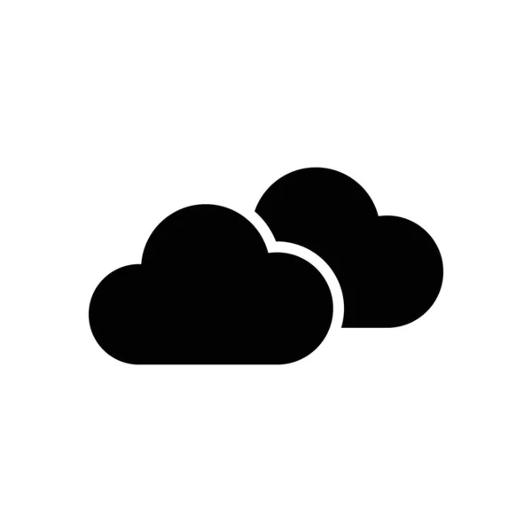 Cloud icon, vector illustration. Vector web design — Stock Vector