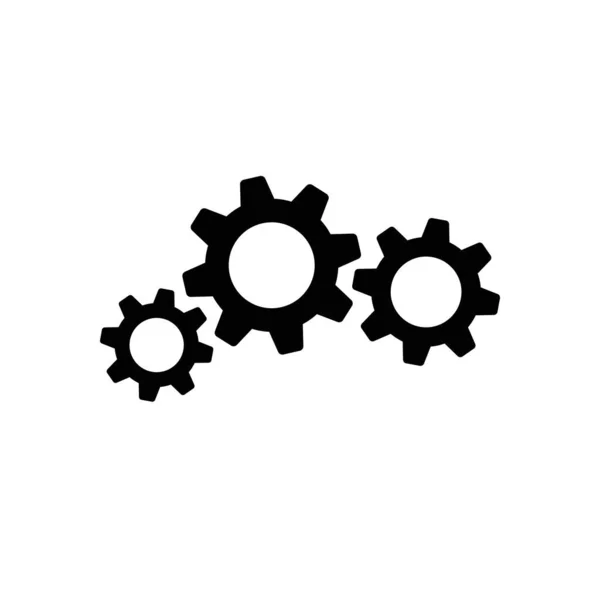 Gear vector icon. Web design icon. Gears and cogs symbol. Cog wheels icon. Cogs circle illustration. Gear wheel logo. Vector EPS 10 — Stock Vector