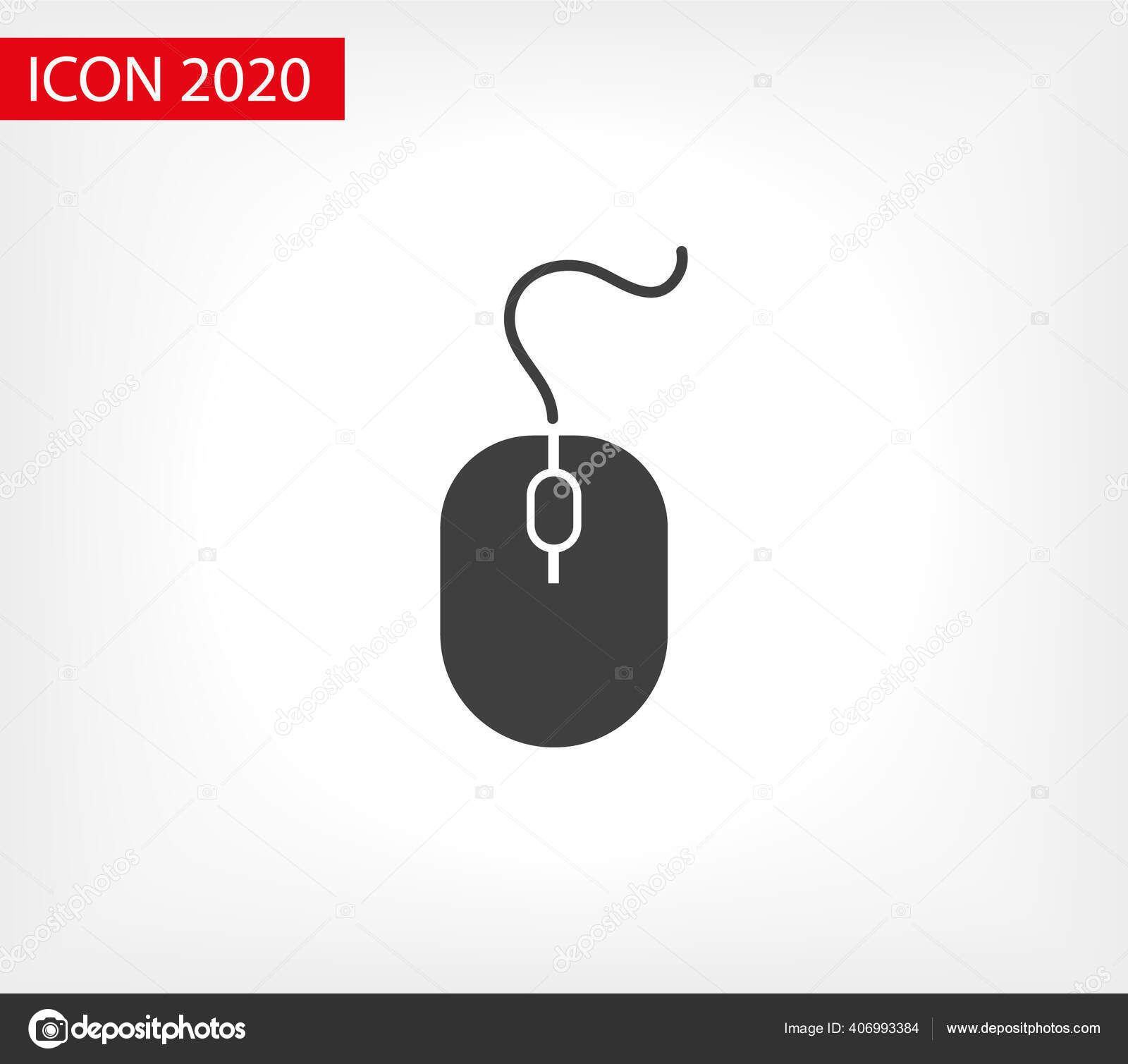 コンピュータのマウスアイコンのシンボル Pcマウスアイコンベクトル絶縁イラスト アイコンコンピュータのマウスのウェブ 現代のコンピュータのマウス フラットアイコンのデザイン ストックベクター C Best3d