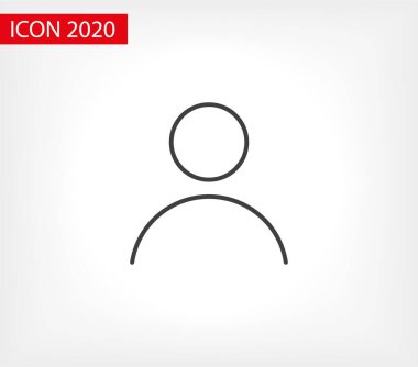 Kullanıcı Simgesi. Vektör insanlar simgesi. Profil vektör simgesi. Kişi illüstrasyonu. İş Kullanıcı Simgesi. Kullanıcılar Grubu sembolü. Erkek kullanıcı simgesi