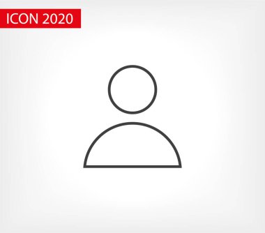 Kullanıcı Simgesi. Vektör insanlar simgesi. Profil vektör simgesi. Kişi illüstrasyonu. İş Kullanıcı Simgesi. Kullanıcılar Grubu sembolü. Erkek kullanıcı simgesi