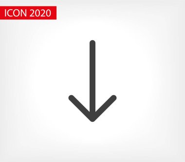 Kara ok simgesi. Ok simgesi yönü gösteriyor. Vektör ok simgesi. Okun tasviri. Logo ok simgesi. Ok simgeleri izole edildi. Ağ için ok simgeleri. Ok simgeleri ep10