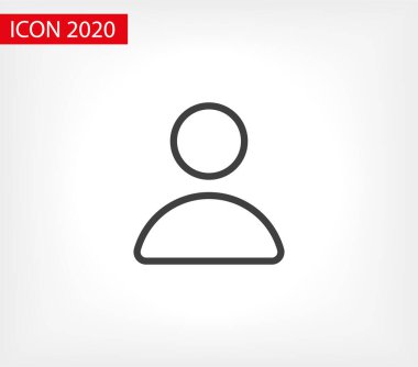 Kullanıcı Simgesi. Vektör insanlar simgesi. Profil vektör simgesi. Kişi illüstrasyonu. İş Kullanıcı Simgesi. Kullanıcılar Grubu sembolü. Erkek kullanıcı simgesi