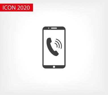 Resim Telefon Hücre Simgesi. Akıllı Telefon simgesi