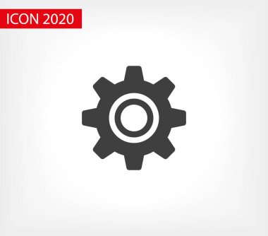 Vites vektör simgesi. Web tasarım simgesi. Vitesler ve dişliler sembolü. Çark ikonu. Çember çizimi. Vites tekerleği logosu. Vektör EPS 10