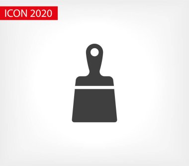 İnşaat spatula ikonu. Vektör web tasarımı