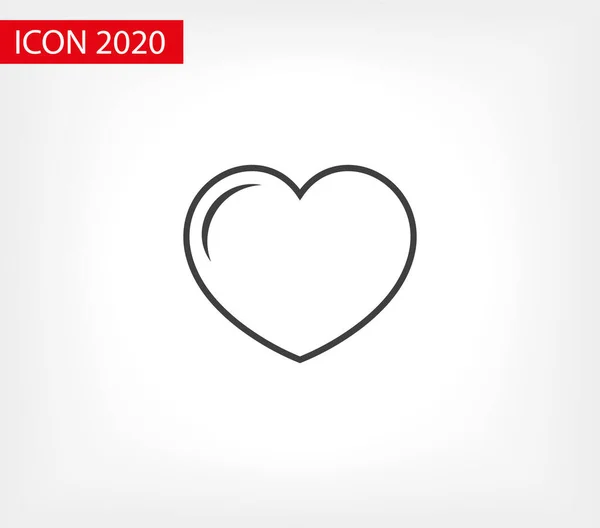 ไอคอนเวกเตอร์หัวใจ สัญลักษณ์แห่งความรักและวันวาเลนไทน์ ไอคอนหัวใจรักสังคม สัญลักษณ์หัวใจ - สัญลักษณ์ความรักที่สมบูรณ์แบบ เวกเตอร์ EPS 10 — ภาพเวกเตอร์สต็อก