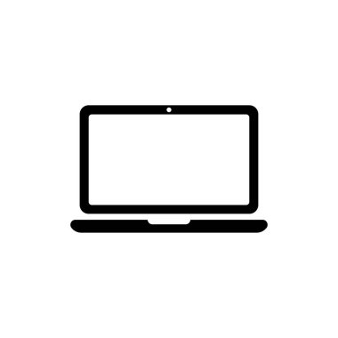 dizüstü bilgisayar simgesi. Ağ simgelerinden biri