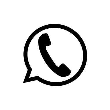 Konuşma ikonu. Ağ simgelerinden biri