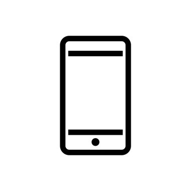 Telefon, doğrusal simge. Doğrusal ağ simgelerinden biri