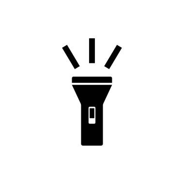 Flashlight simgesi. Ağ simgelerinden biri