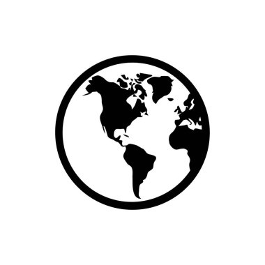 Gezegen ikonu. Ağ simgelerinden biri