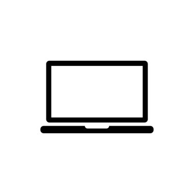 dizüstü bilgisayar simgesi. Ağ simgelerinden biri